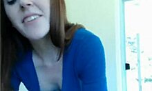 Redhead teen goes wild online