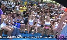 Nudist resort wives in heated competition